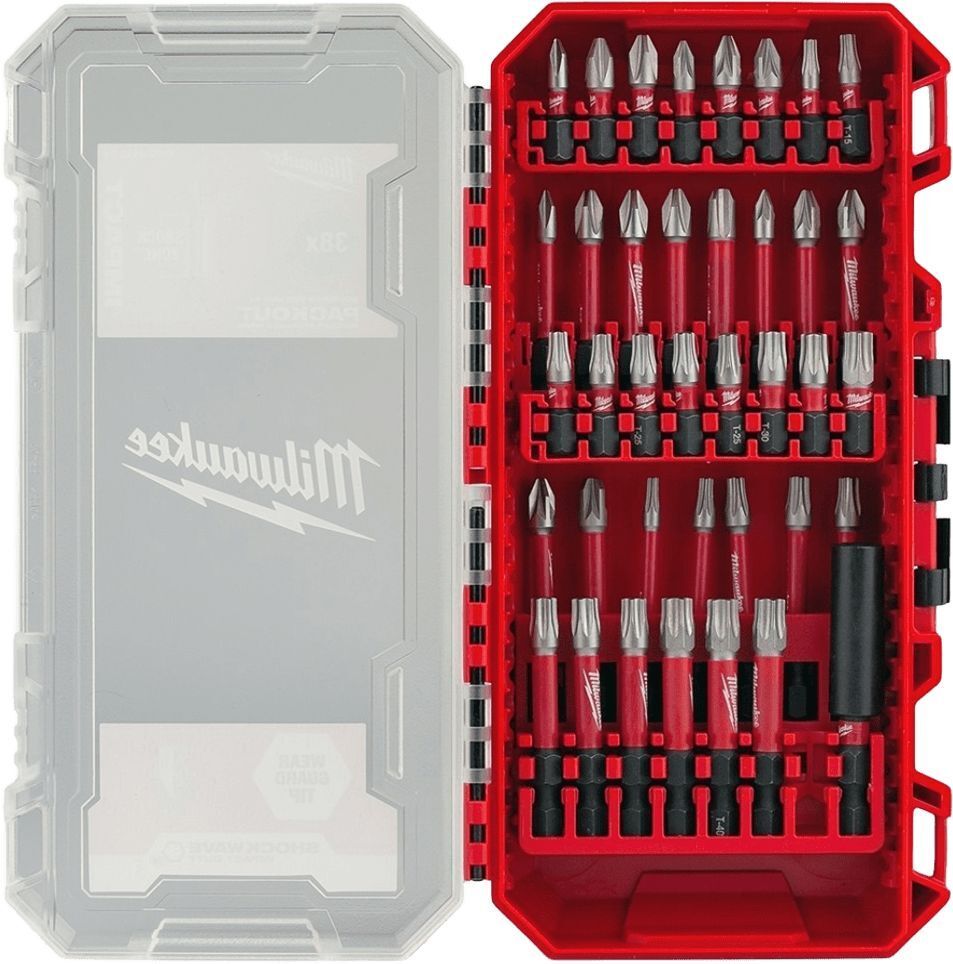 Набор бит Milwaukee Shockwave, 38шт (4932492009) фото 2