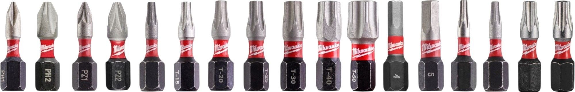 Набір біт Milwaukee Shockwave, 75шт (4932492008)фото