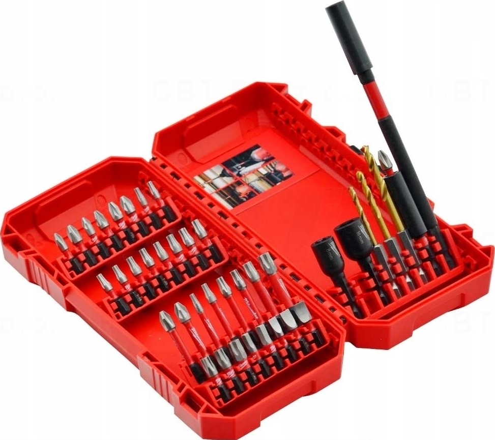 Набір біт і свердл Milwaukee Shockwave, 40шт (4932492004)фото