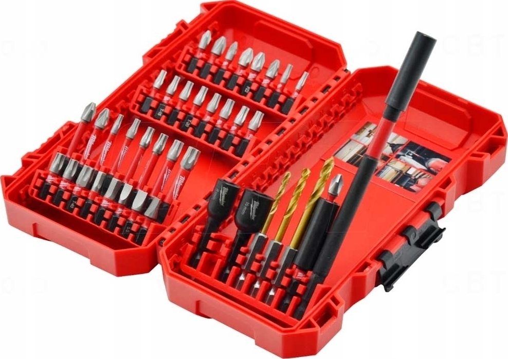 Набір біт і свердл Milwaukee Shockwave, 40шт (4932492004)фото