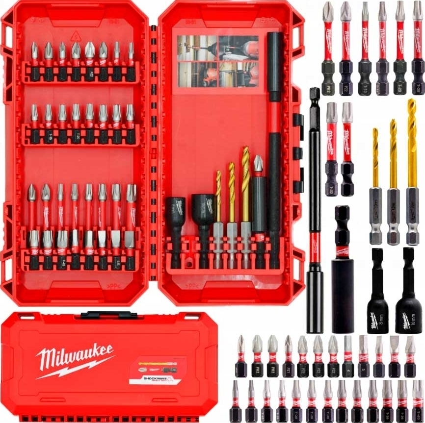 Набір біт і свердл Milwaukee Shockwave, 40шт (4932492004)фото
