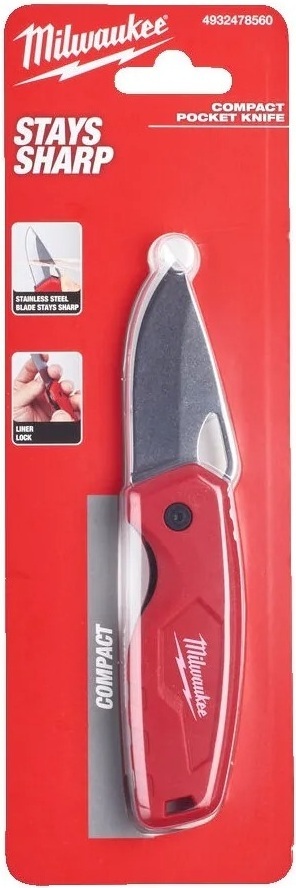 Нож складной Milwaukee Fastback, лезвие 18мм (4932478560) фото 2