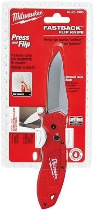 Нож складной Milwaukee Fastback, лезвие 30мм (48221990) фото 2