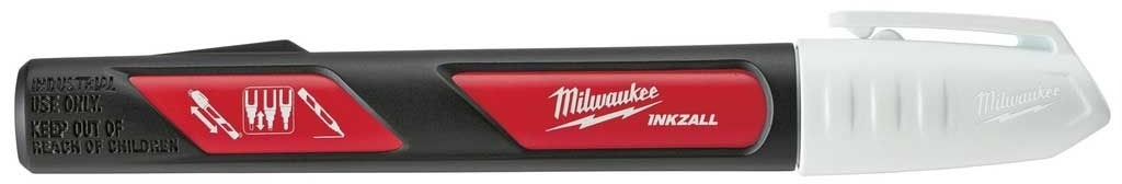 Маркер Milwaukee InkZAll LP, водостійкий, ультрафіолетовий, білий (48223711)фото3