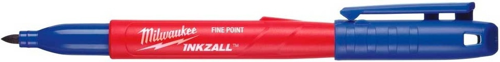 Маркер Milwaukee InkZAll, водостійкий, синій (4932492126)фото3