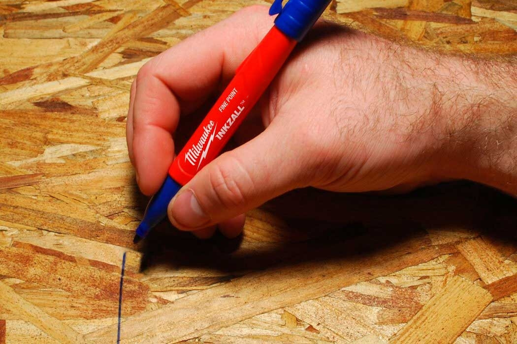 Маркер Milwaukee InkZAll, водостійкий, синій (4932492126)фото4