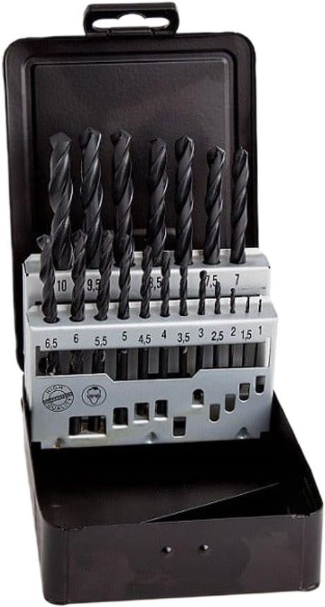 Набір свердел по металу Milwaukee HSS-R, 1-10мм, 19шт (4932352468)фото2