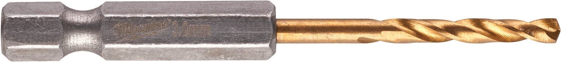 Набір свердел по металу Milwaukee RedHEX HSS-G TiN, 3х23х65мм, 2шт (48894763)фото