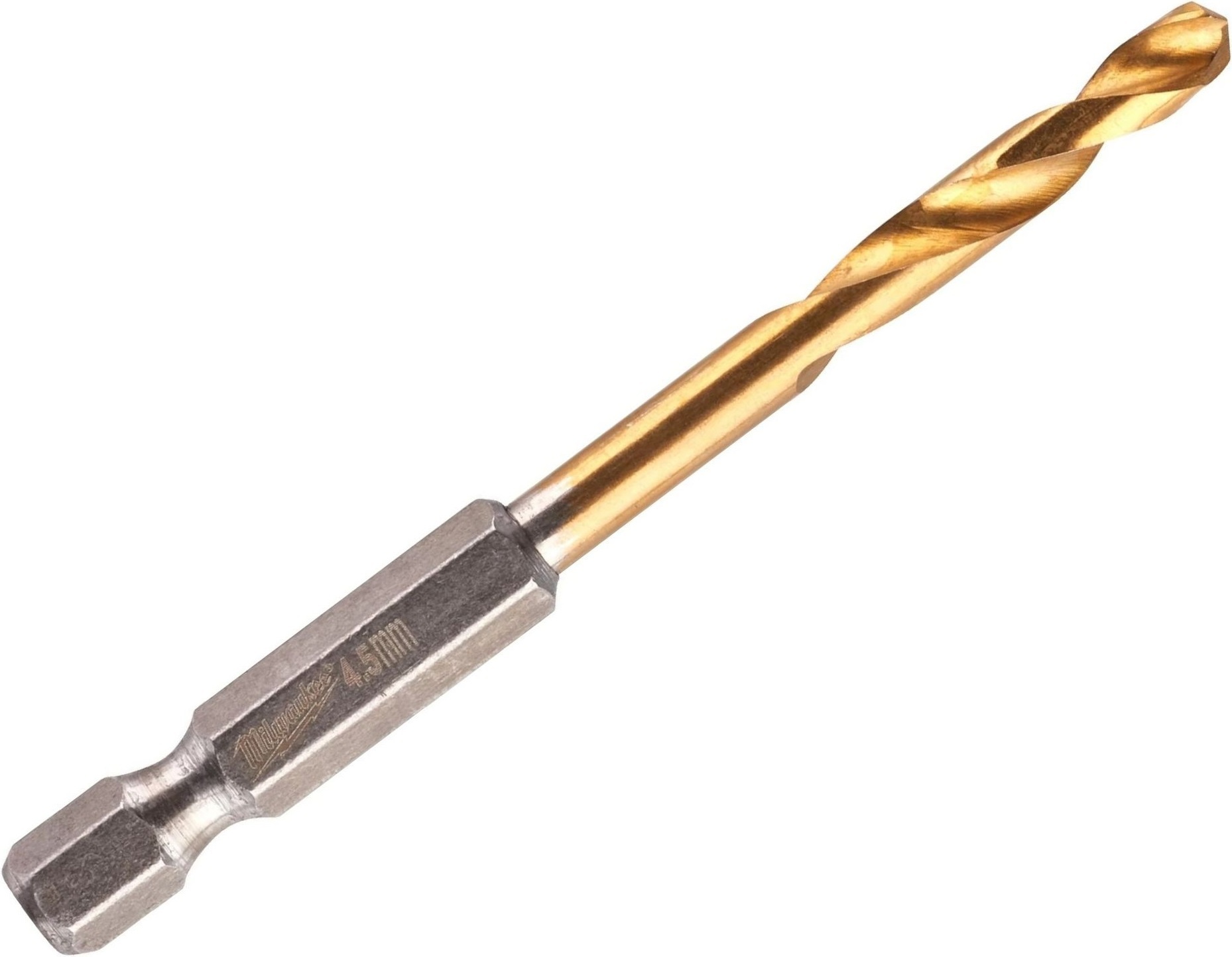 Свердло по металу Milwaukee RedHEX HSS-G TiN, 4.5х29х76мм (48894710)фото3