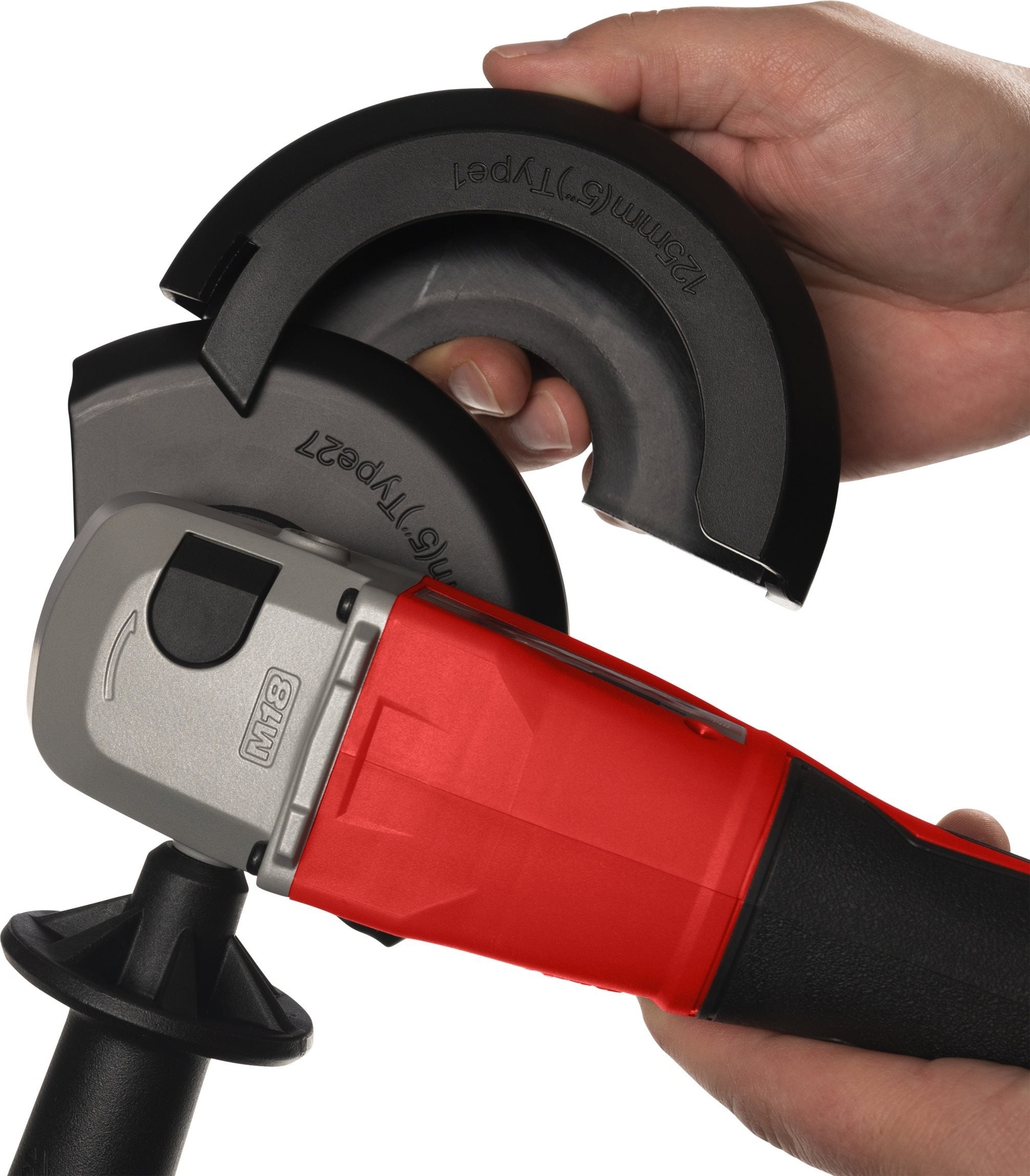 Шліфмашина кутова акумуляторна Milwaukee M18 BLSAG125X-402X 125мм 18В 2x4Ач (4933492644)фото