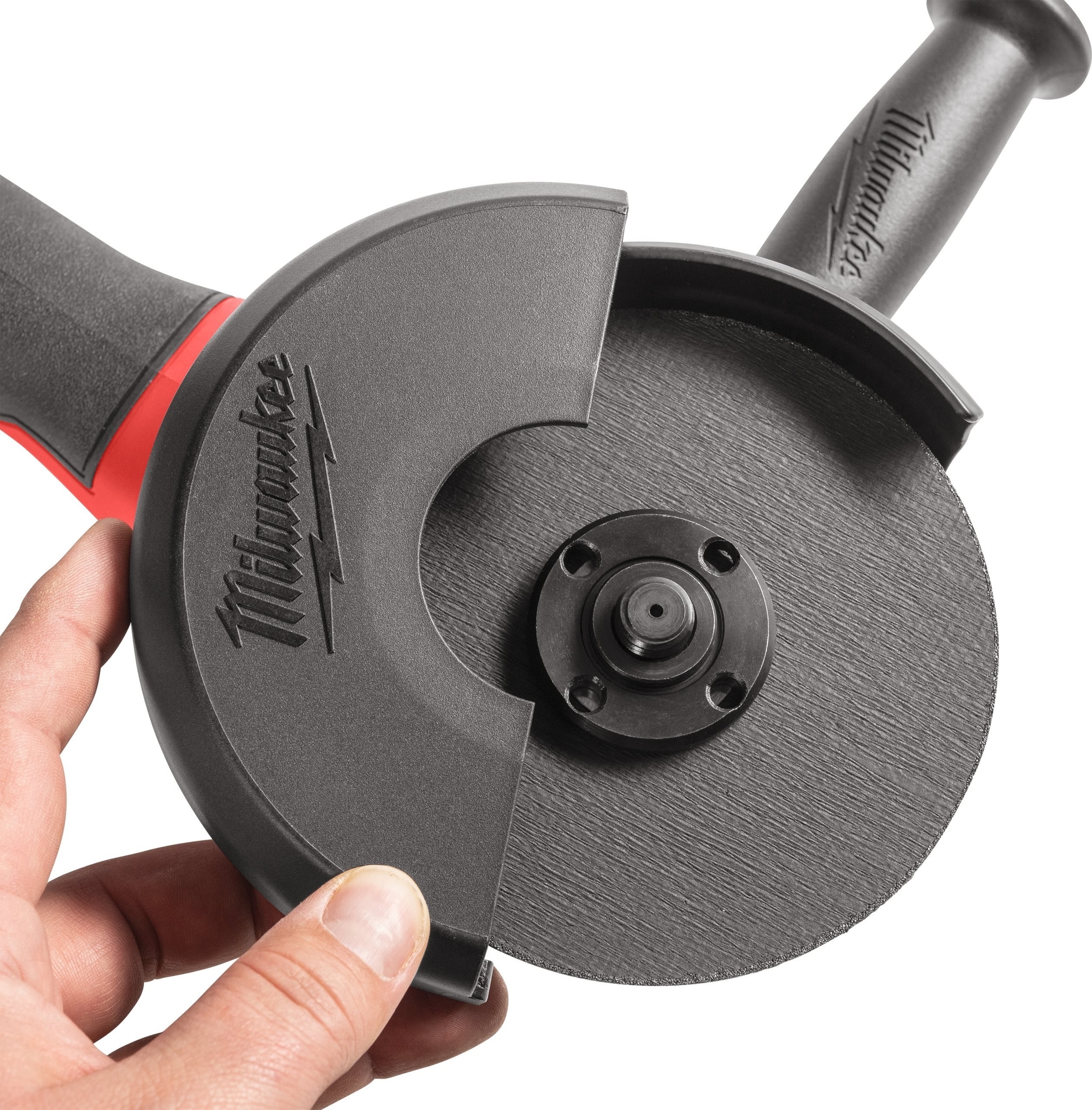 Шліфмашина кутова акумуляторна Milwaukee M18 BLSAG125X-402X 125мм 18В 2x4Ач (4933492644)фото