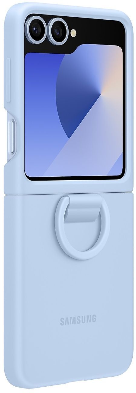 Чохол Samsung для Galaxy Flip 6, Silicone Case (FF), Blue (EF-PF741TLEGUA)фото4