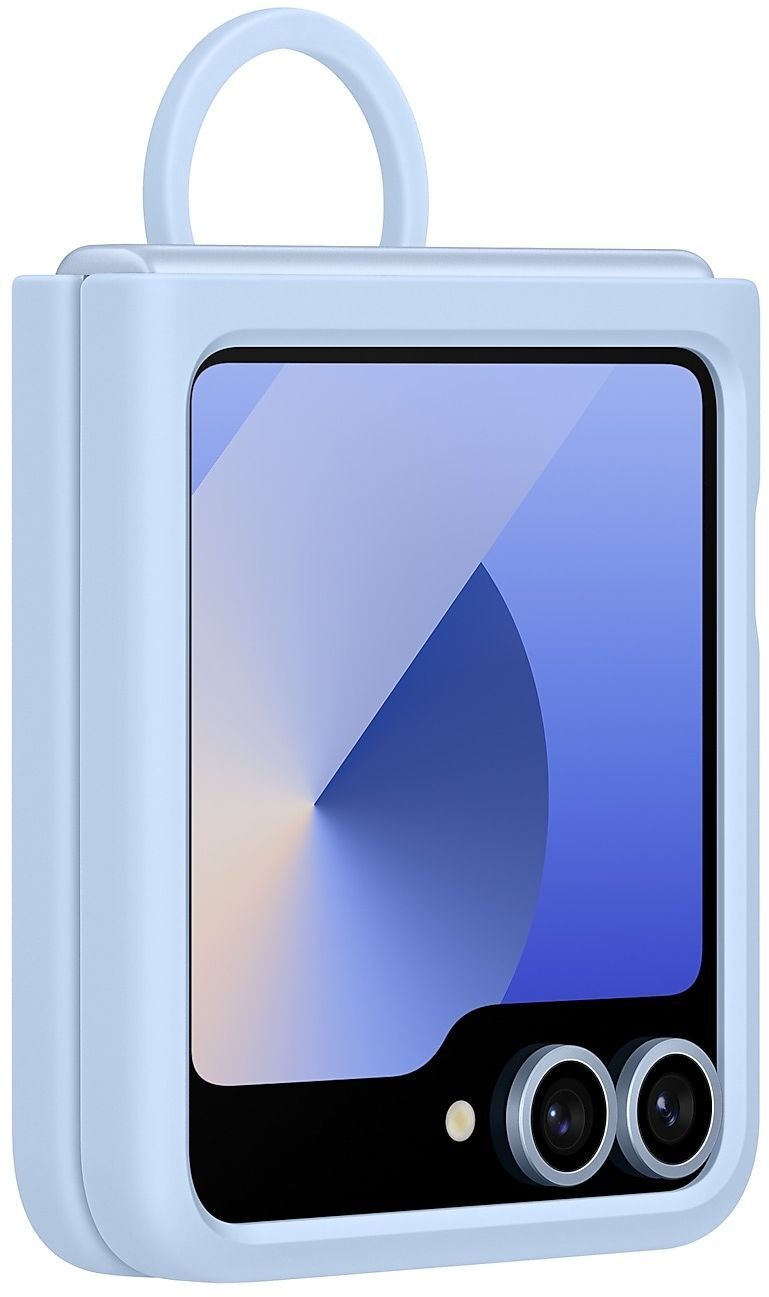 Чохол Samsung для Galaxy Flip 6, Silicone Case (FF), Blue (EF-PF741TLEGUA)фото3