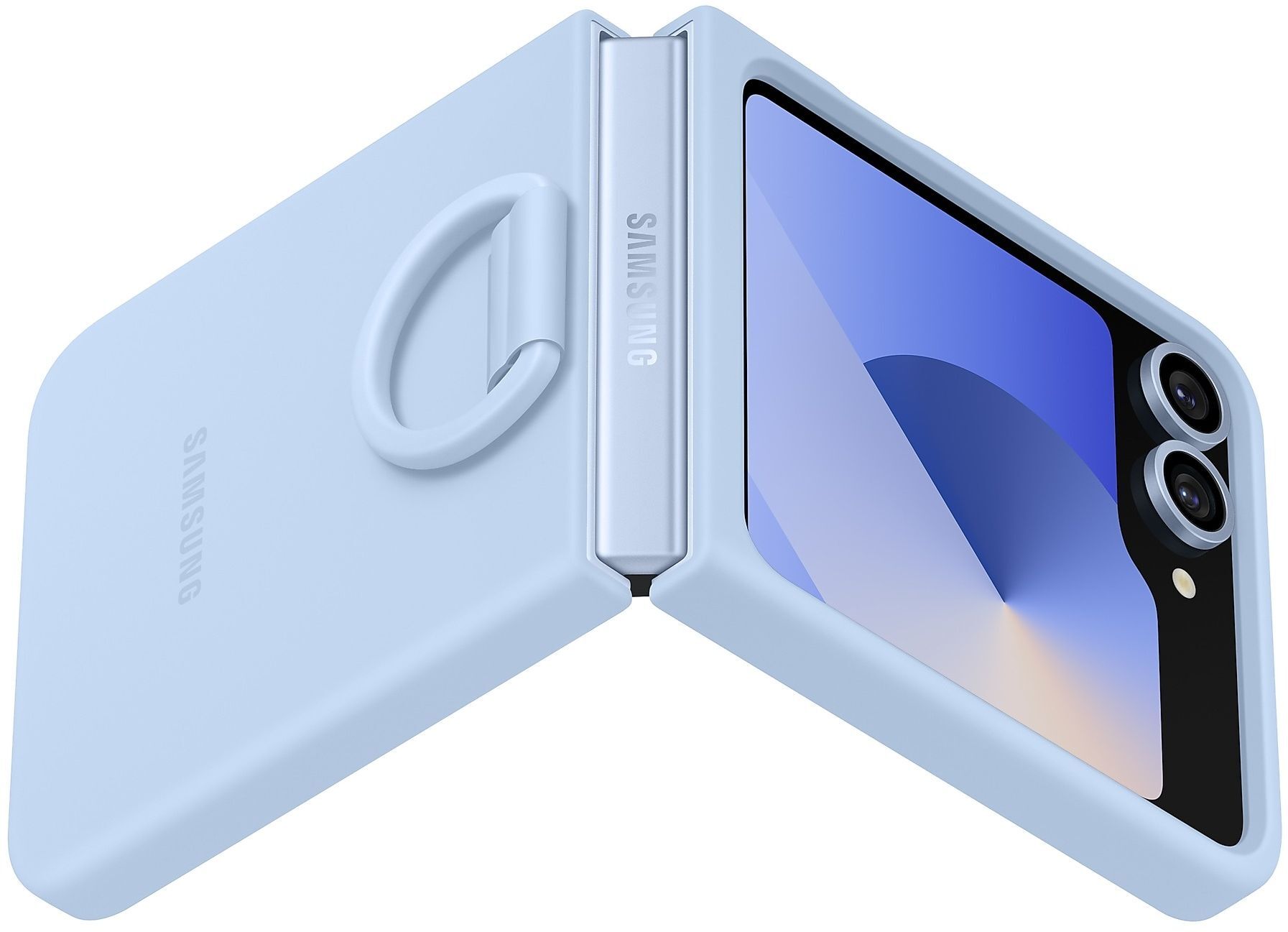 Чохол Samsung для Galaxy Flip 6, Silicone Case (FF), Blue (EF-PF741TLEGUA)фото5