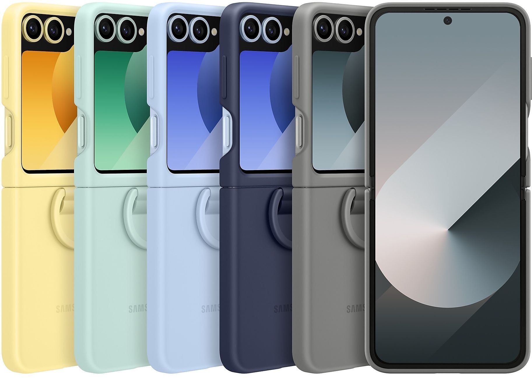 Чохол Samsung для Galaxy Flip 6, Silicone Case (FF), Blue (EF-PF741TLEGUA)фото7