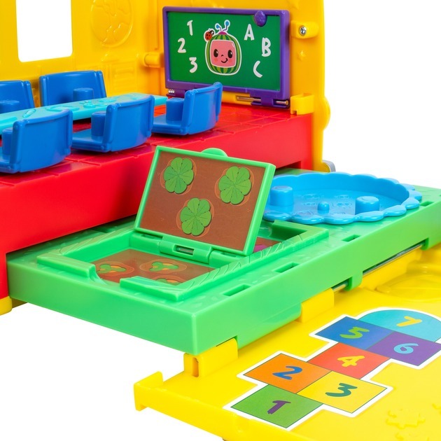 Игровой набор CoComelon Vehicle Школьный автобус трансформер (CMW0509) фото 5