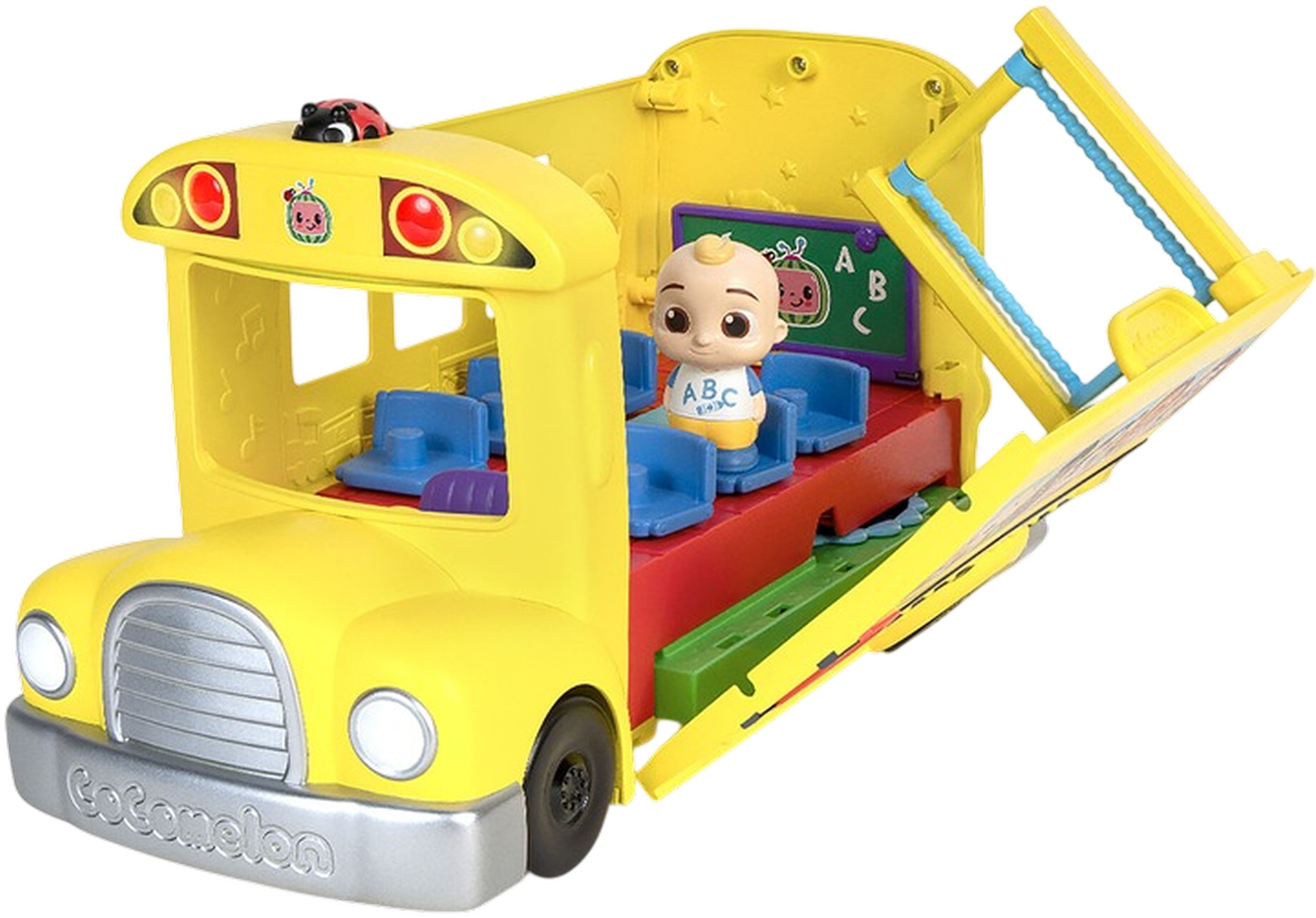 Игровой набор CoComelon Vehicle Школьный автобус трансформер (CMW0509) фото 4