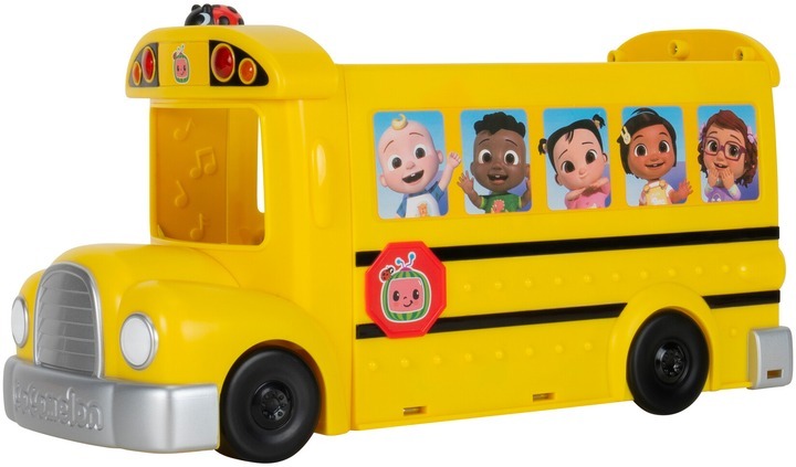 Игровой набор CoComelon Vehicle Школьный автобус трансформер (CMW0509) фото 3