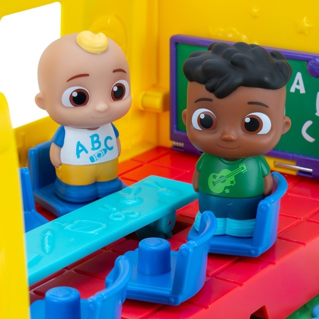 Игровой набор CoComelon Vehicle Школьный автобус трансформер (CMW0509) фото 9