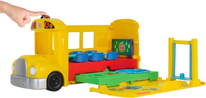 Игровой набор CoComelon Vehicle Школьный автобус трансформер (CMW0509) фото 12