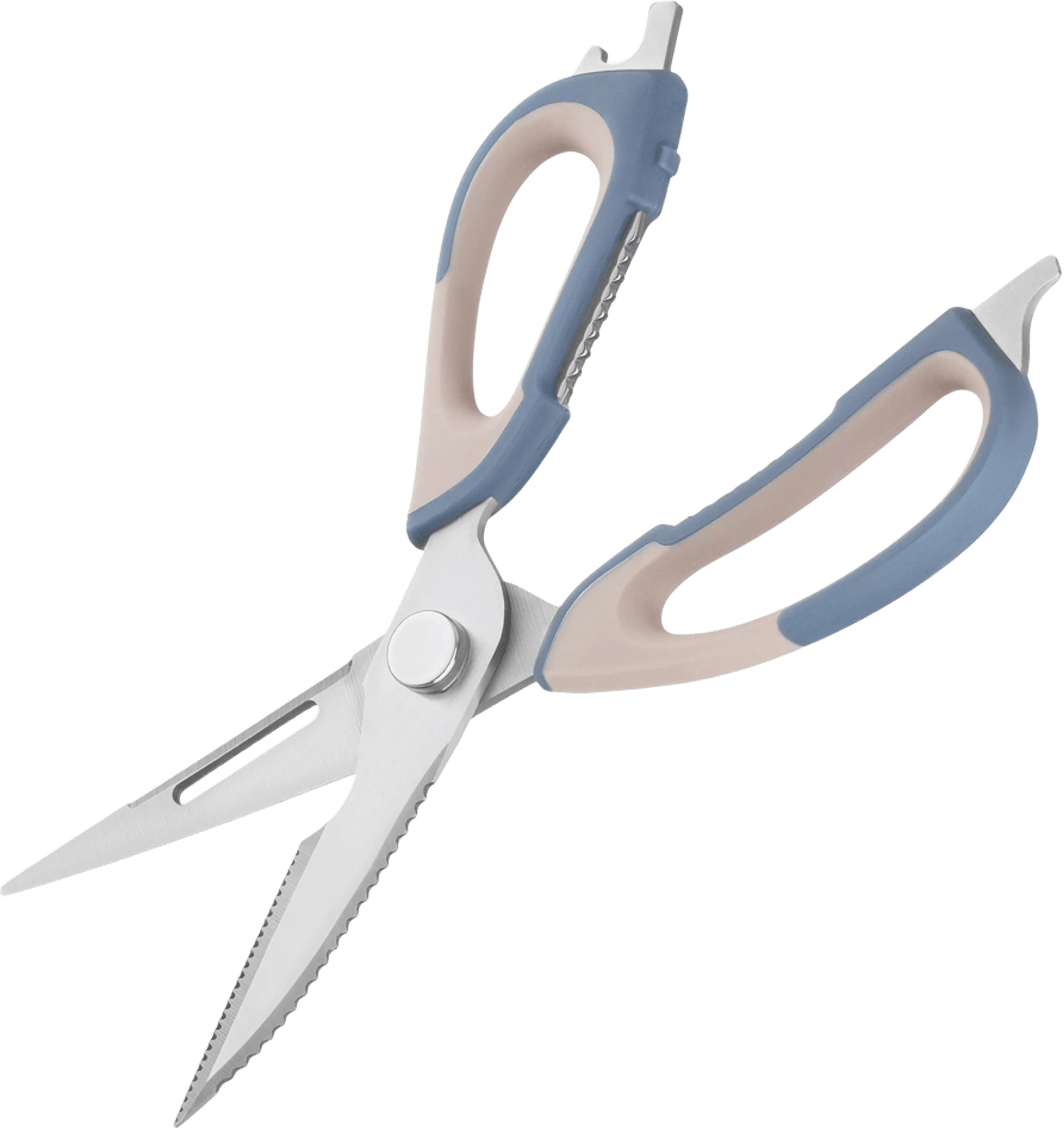 Ножницы кухонные ARDESTO Gemini, 22.6см, серо-синий (AR2121B) фото 3