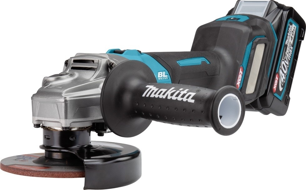Шлифмашина угловая аккумуляторная Makita XXGT 40 V MAX GA023GM201, 125мм, 36В 2х4Ач (GA023GM201) фото 4