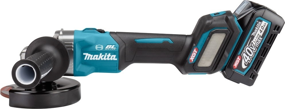 Шлифмашина угловая аккумуляторная Makita XXGT 40 V MAX GA023GM201, 125мм, 36В 2х4Ач (GA023GM201) фото 6