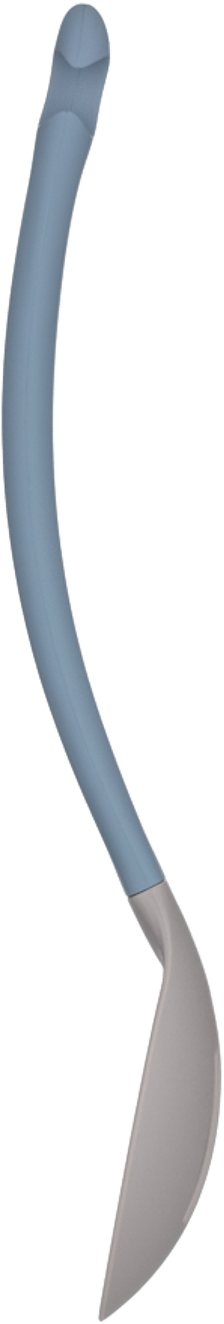 Ложка-шумовка ARDESTO Gemini, 34.2см, нейлон, серо-синий (AR2180B) фото 4