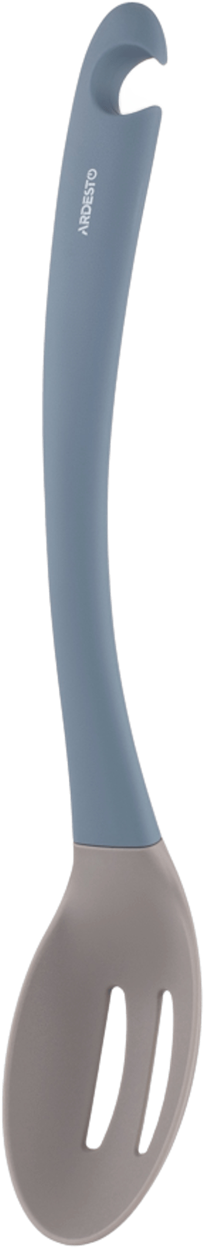 Ложка-шумовка ARDESTO Gemini, 34.2см, нейлон, серо-синий (AR2180B) фото 3