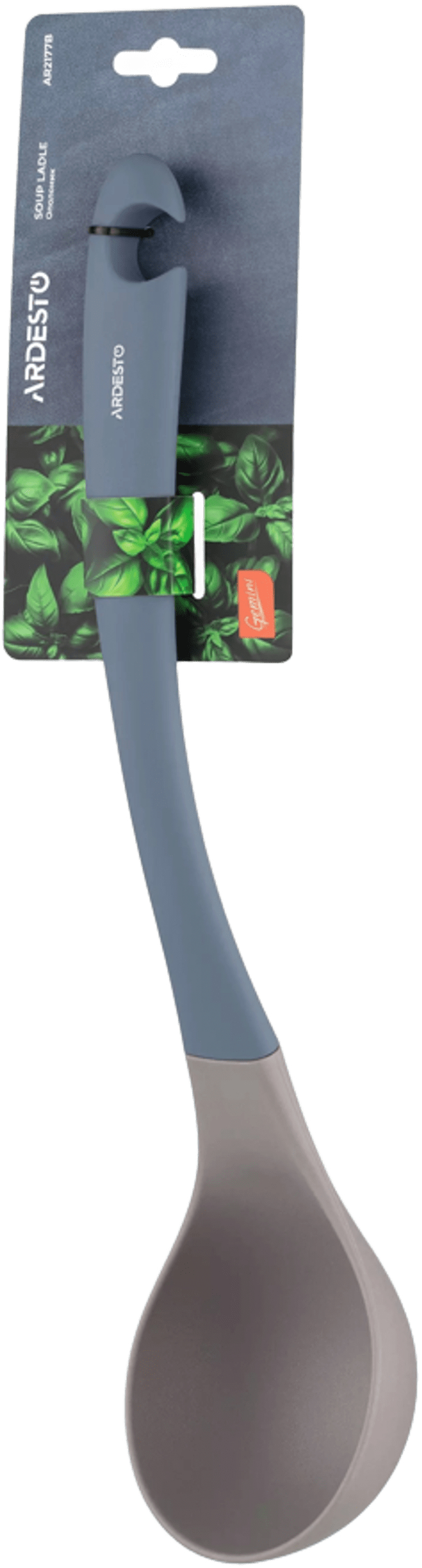 Половник ARDESTO Gemini, 34.8см, нейлон, серо-синий (AR2177B) фото 5