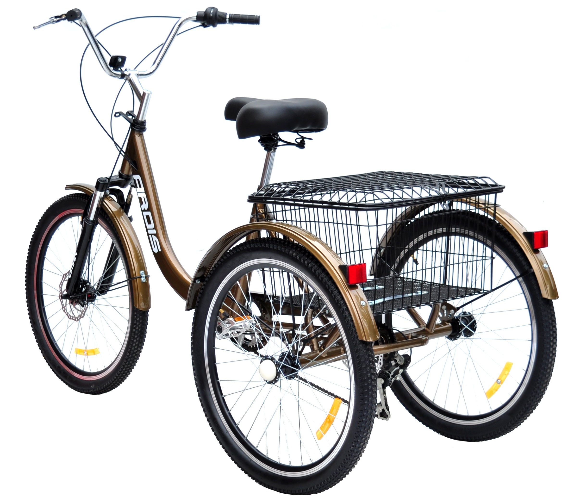 Велосипед Ardis 24 CТВ СТ Liman 3-х колісний коричневий (4011-4)фото3