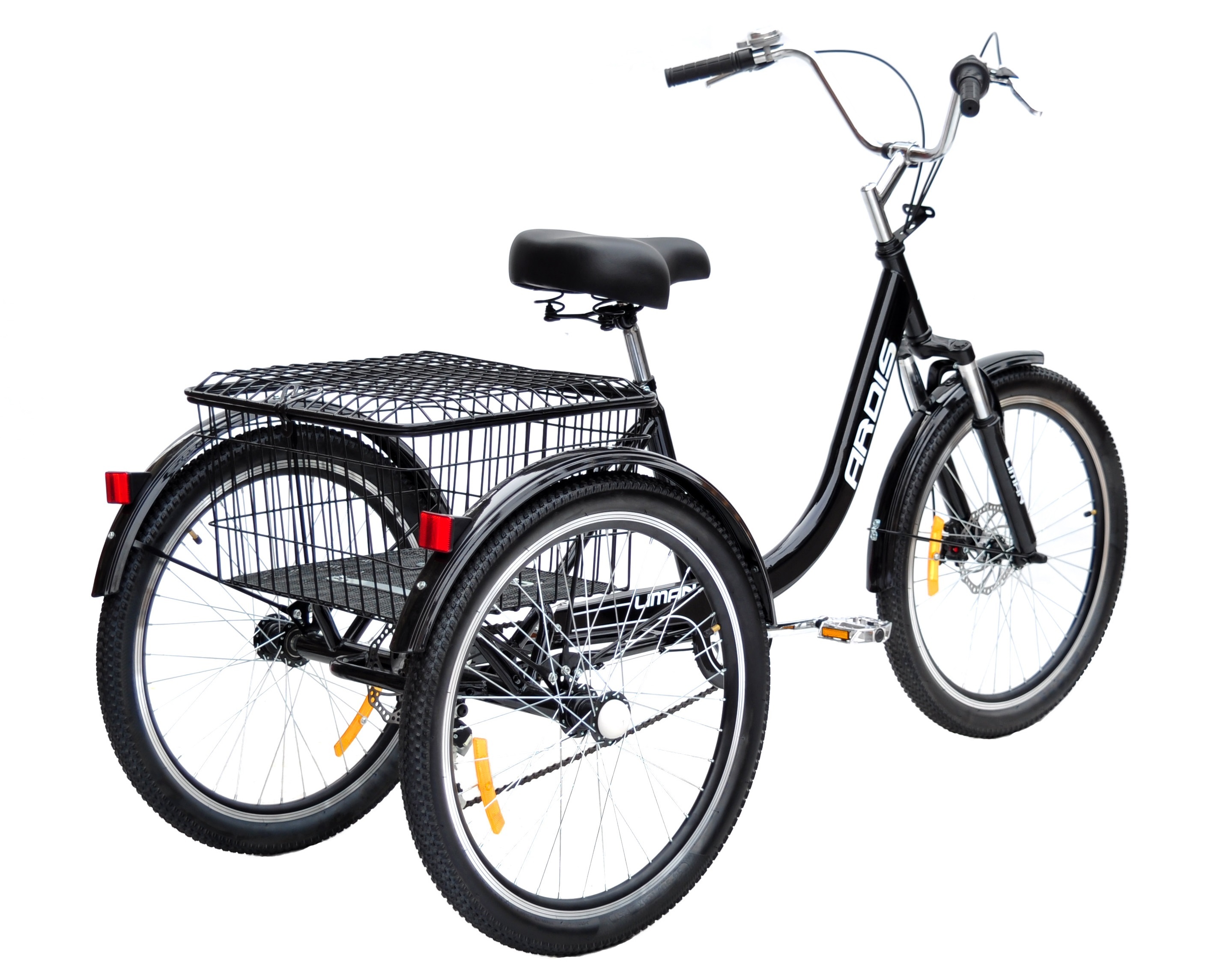 Велосипед Ardis 24 CТВ СТ Liman 3-х колісний чорний (4011-1)фото3