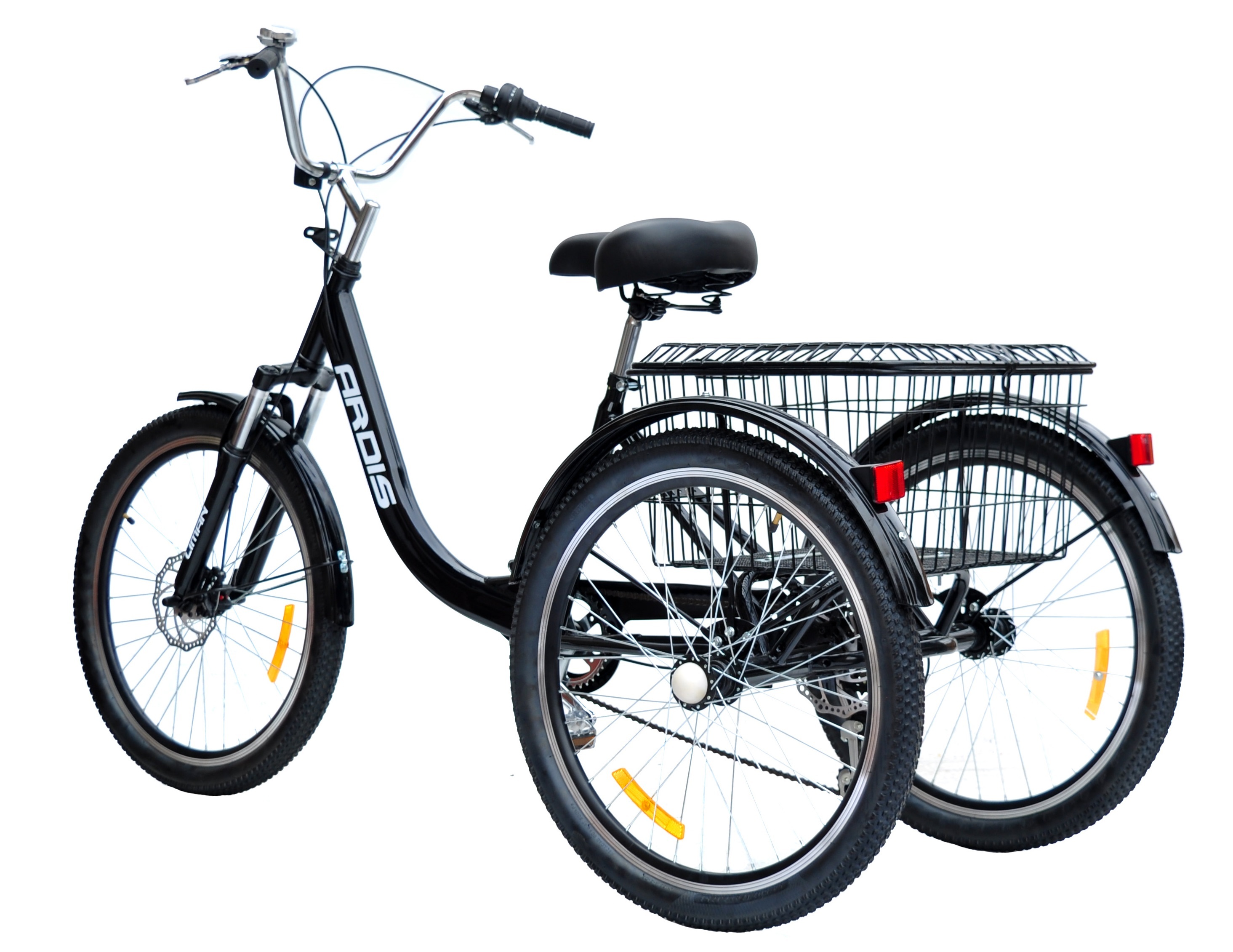 Велосипед Ardis 24 CТВ СТ Liman 3-х колісний чорний (4011-1)фото2