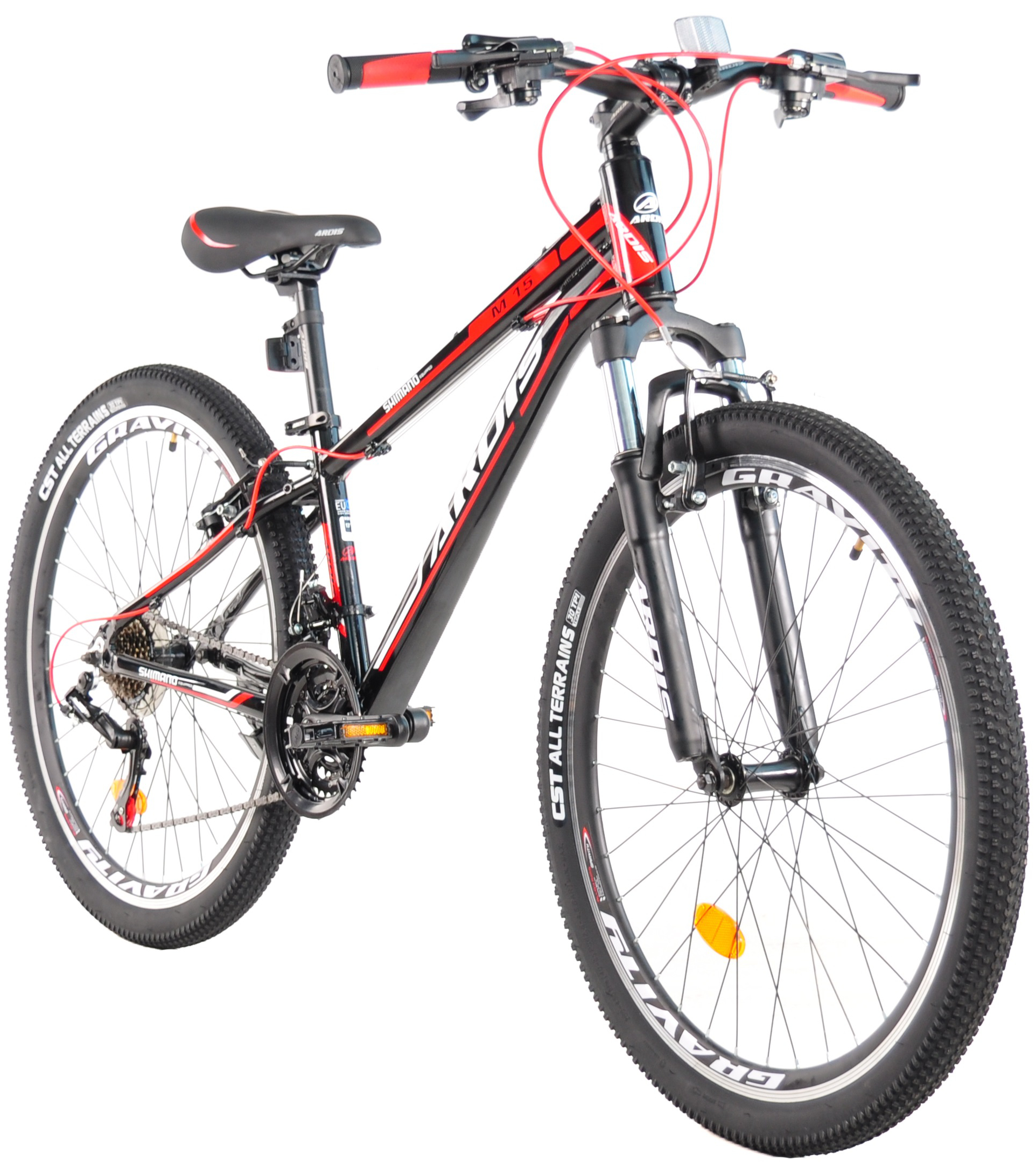 Велосипед Ardis 26 МТВ AL М15 чорно-червоний (0177-130-1)фото2