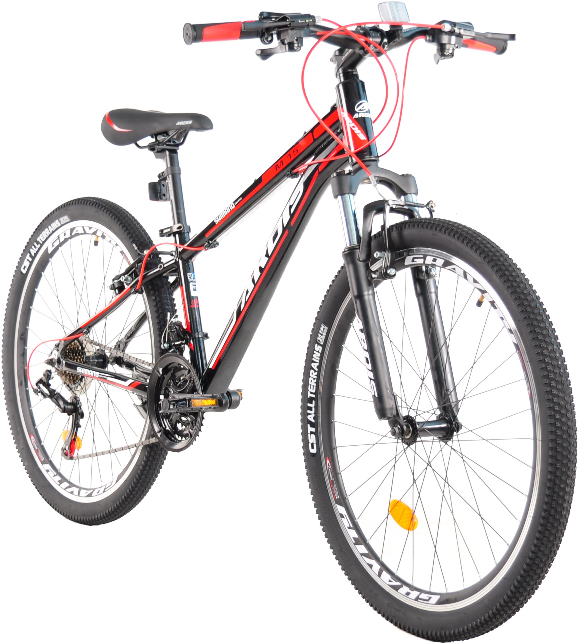 Велосипед Ardis 26 МТВ AL М15 чорно-червоний (0177-150-1)фото2