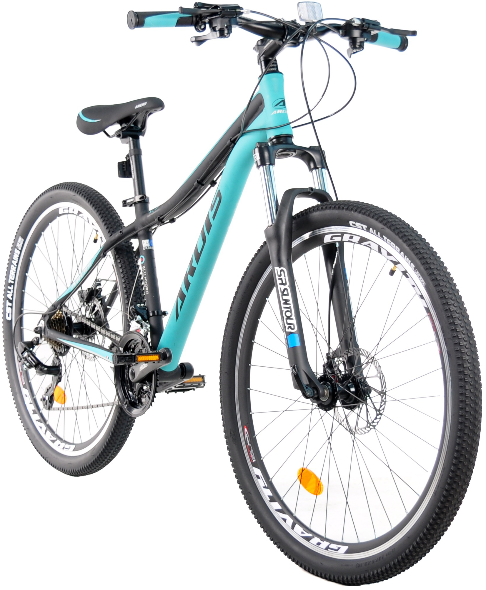 Велосипед Ardis 27,5 МТВ AL Cleo 17" чорний (01463-Ч-17)фото2