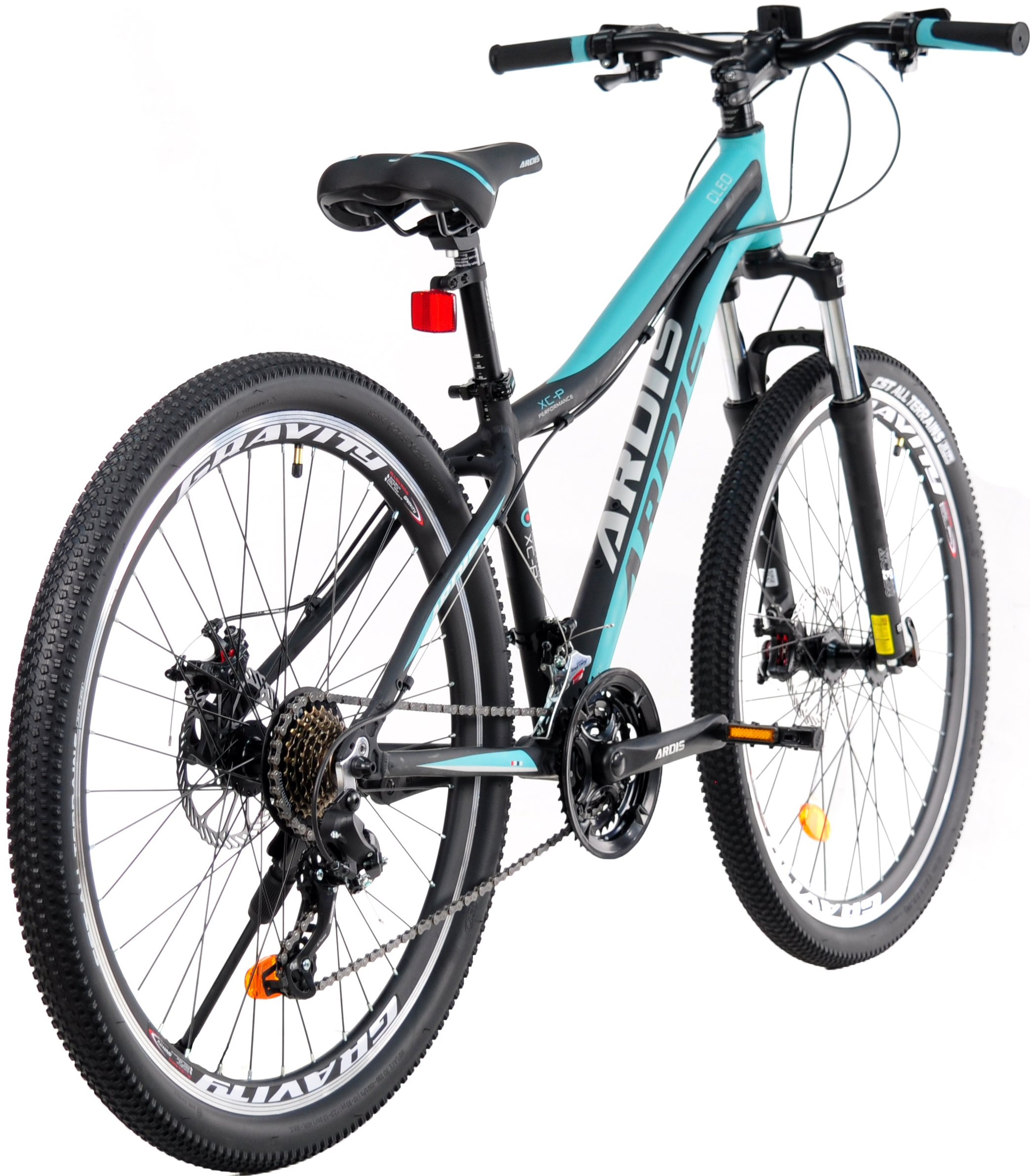 Велосипед Ardis 27,5 МТВ AL Cleo 17" чорний (01463-Ч-17)фото3