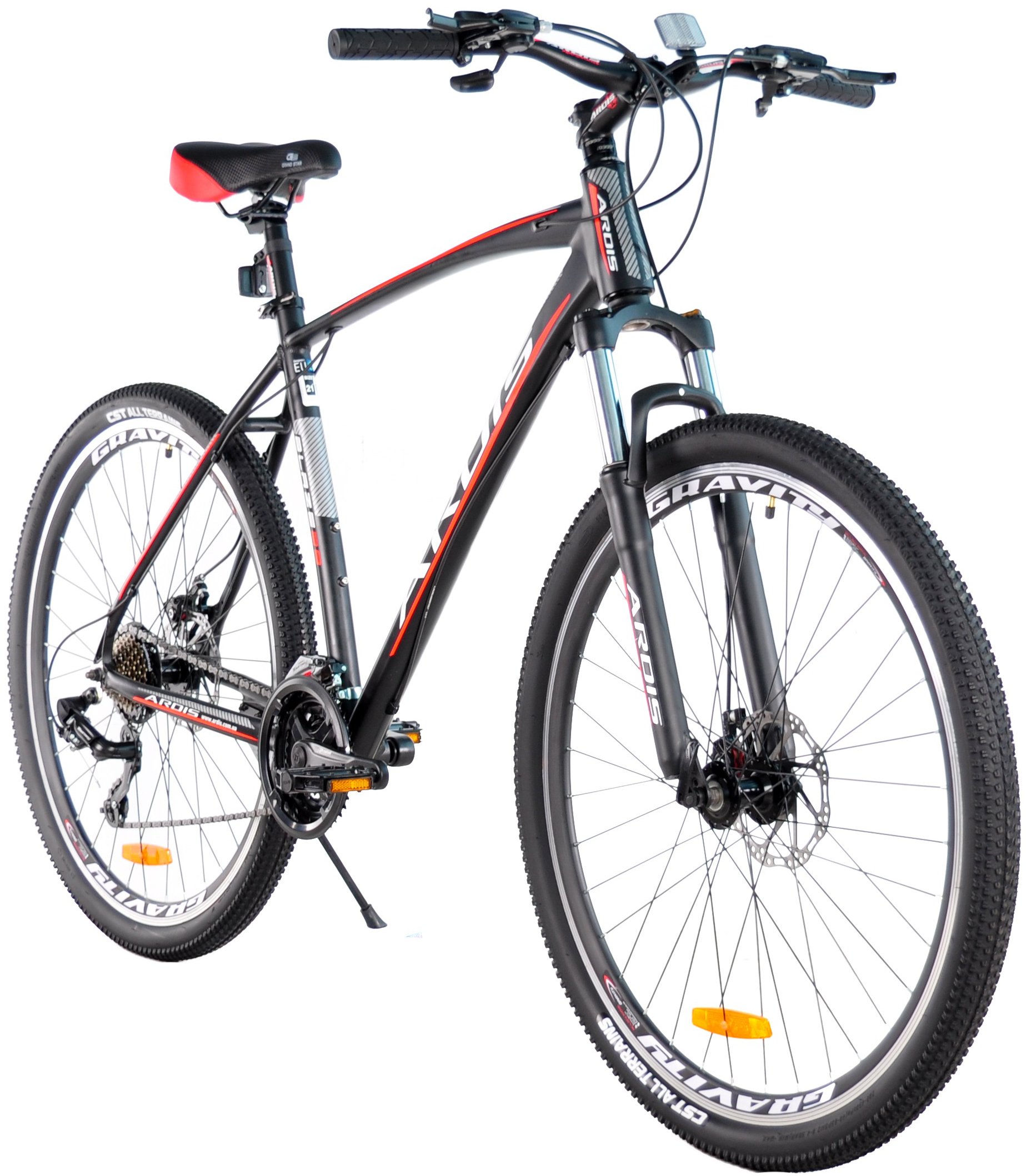 Велосипед Ardis 29 МТВ AL Biaze 19" черно-красный, 21 скорость (02642-190-2) фото 2