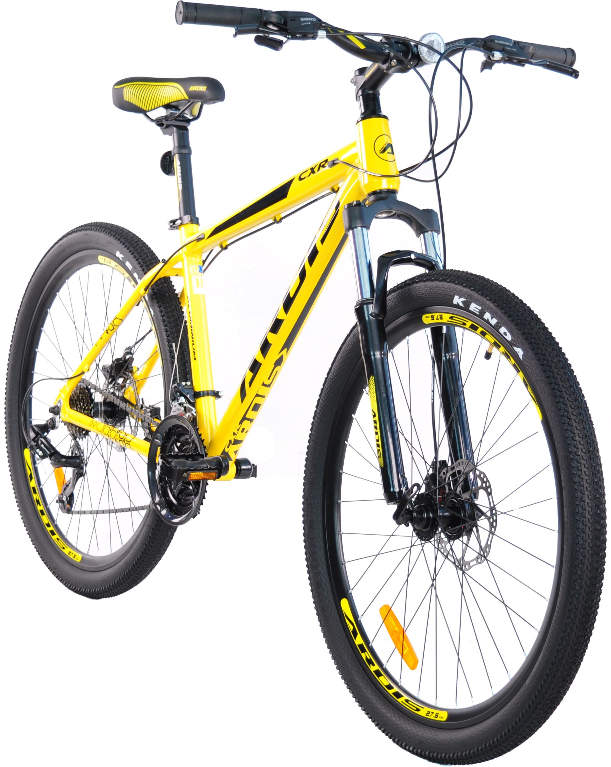 Велосипед Ardis МТВ AL CXR 27.5" 17" жовтий (4014-170-1)фото2