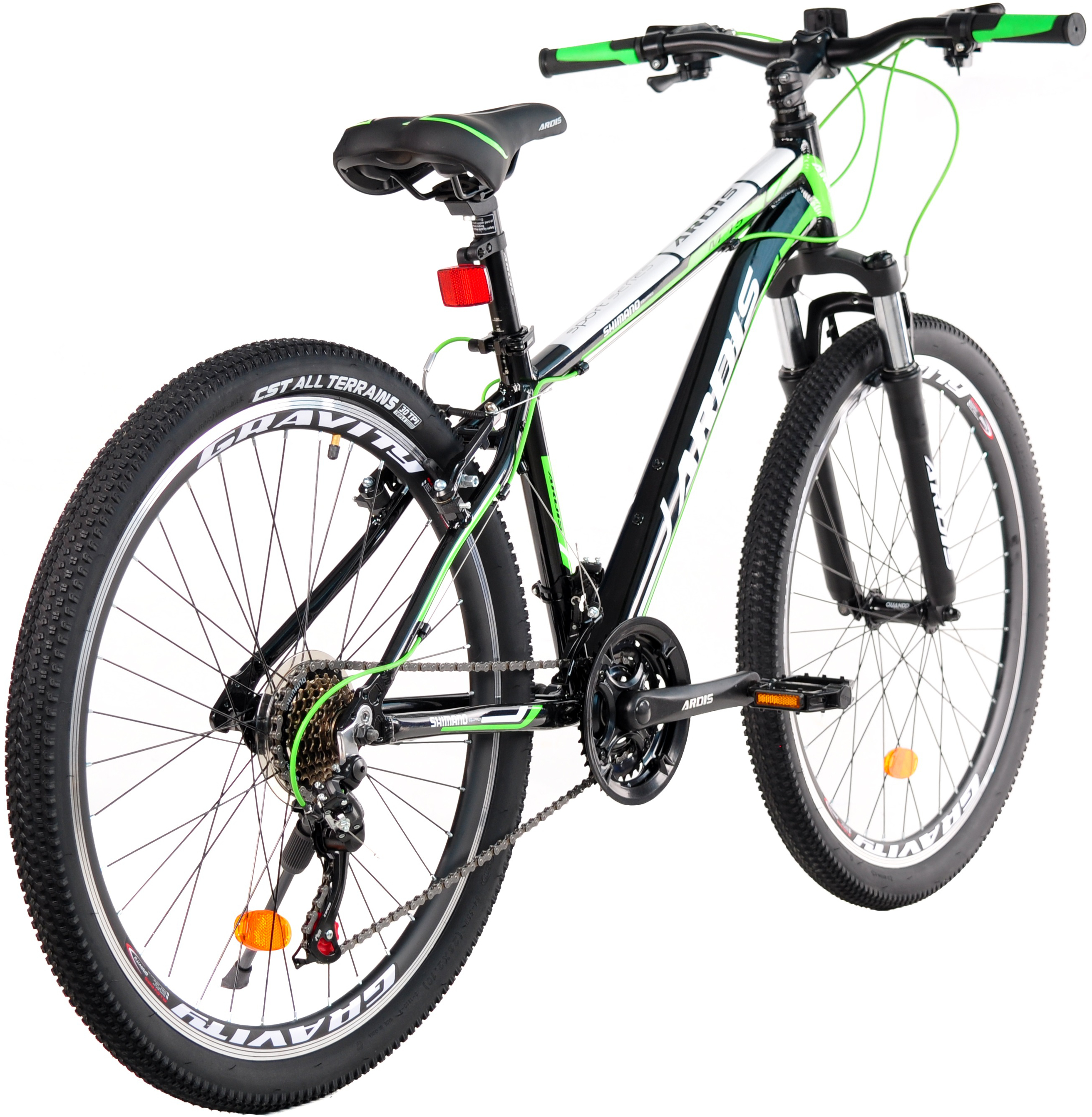 Велосипед Ardis 26 МТВ AL M15" чорно-зелений (0177-130-2)фото3