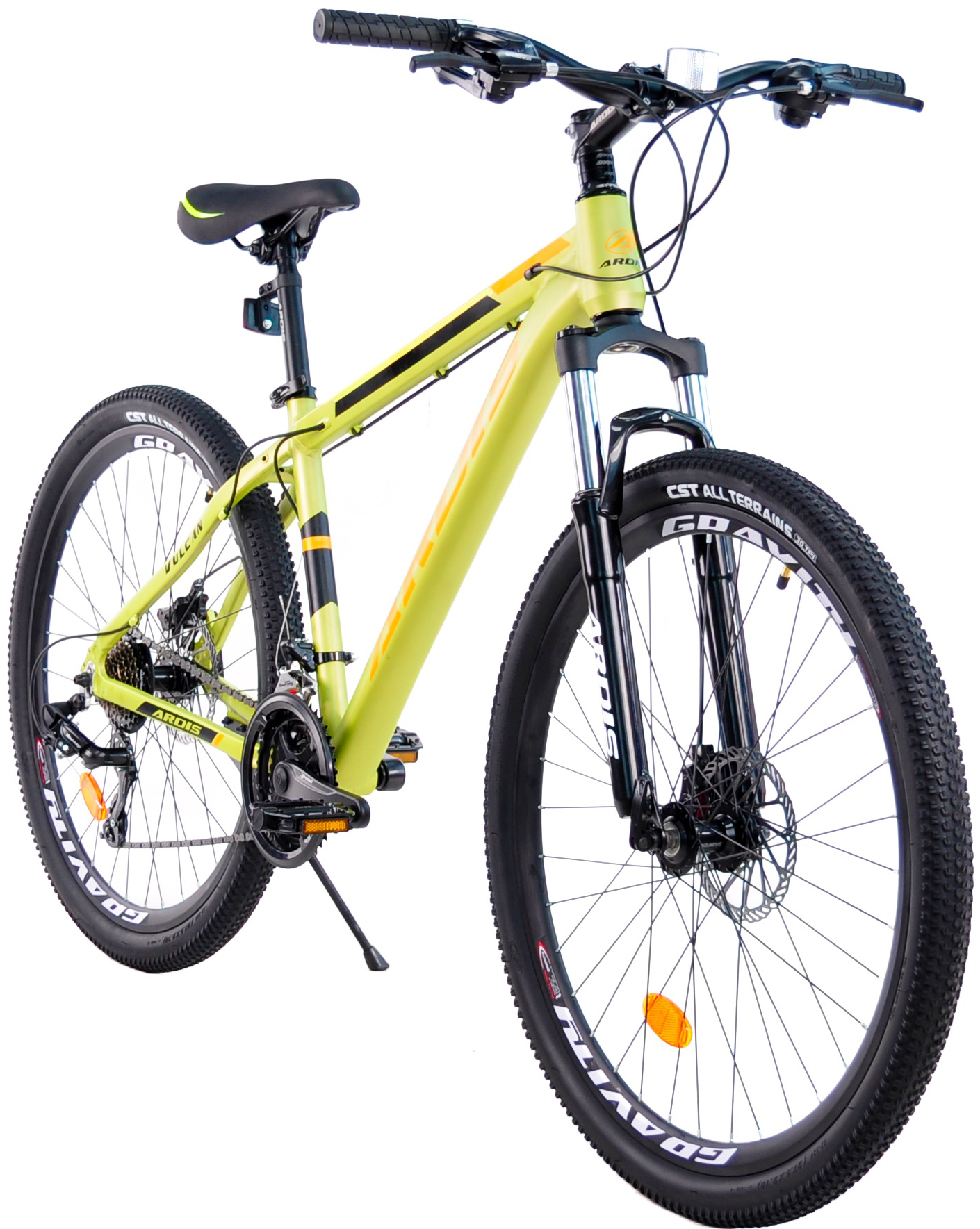 Велосипед Ardis MTB AL Vulcan 27.5" 17" желтый (0278-Ж) фото 