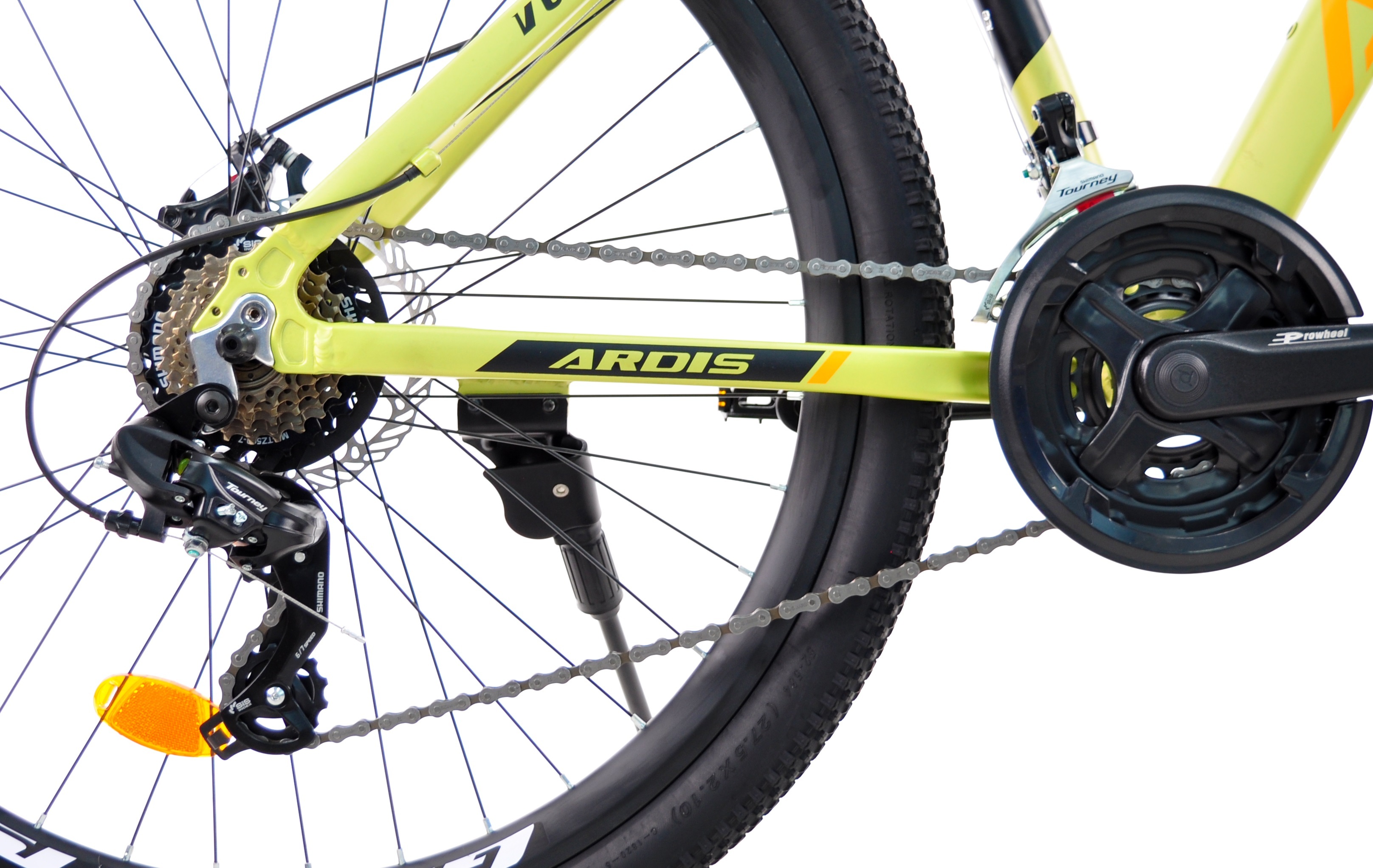 Велосипед Ardis MTB AL Vulcan 27.5" 17" желтый (0278-Ж) фото 