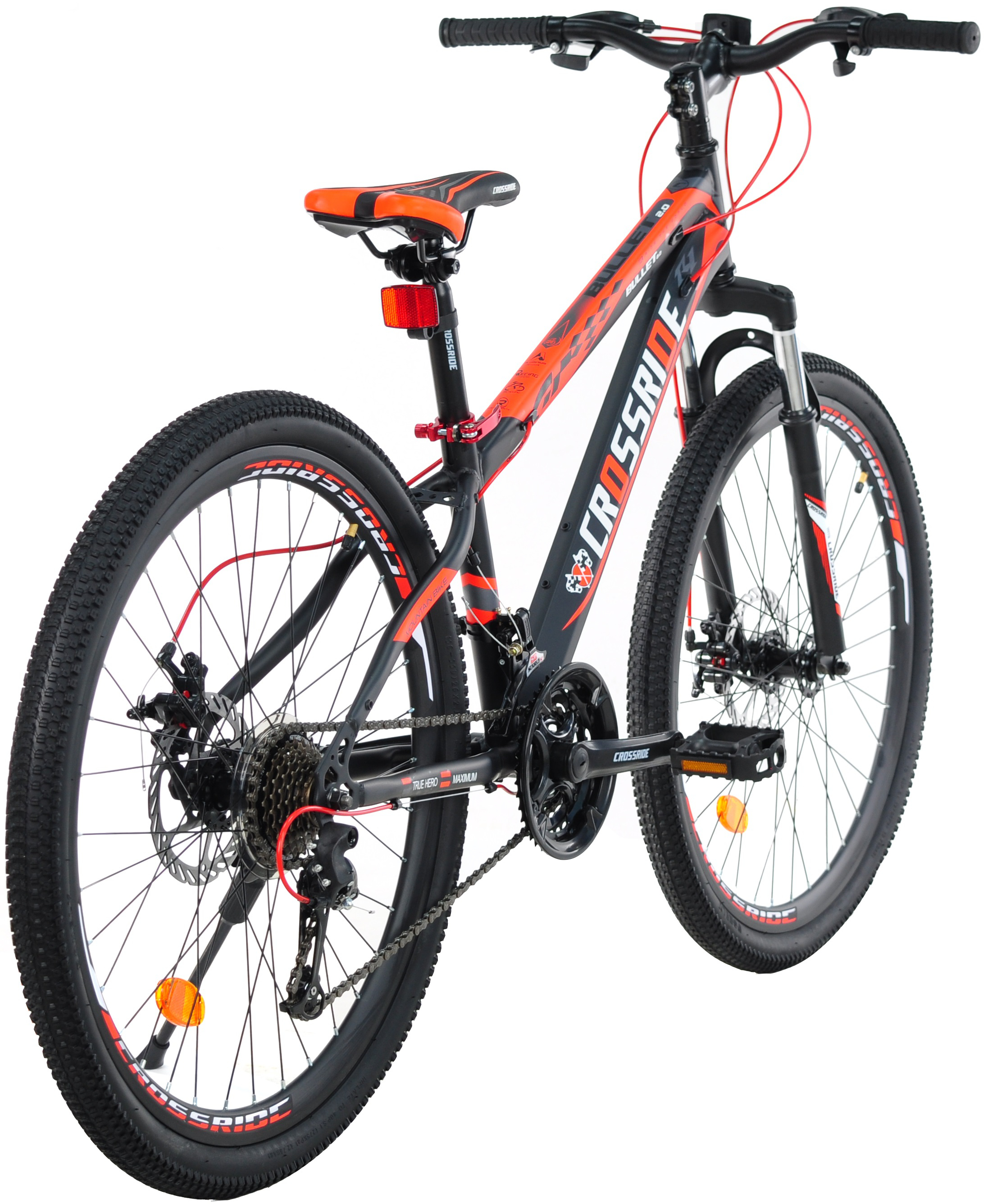 Велосипед Crossride 26 MTB Bullet 2.0 червоний (02911-130-2)фото3