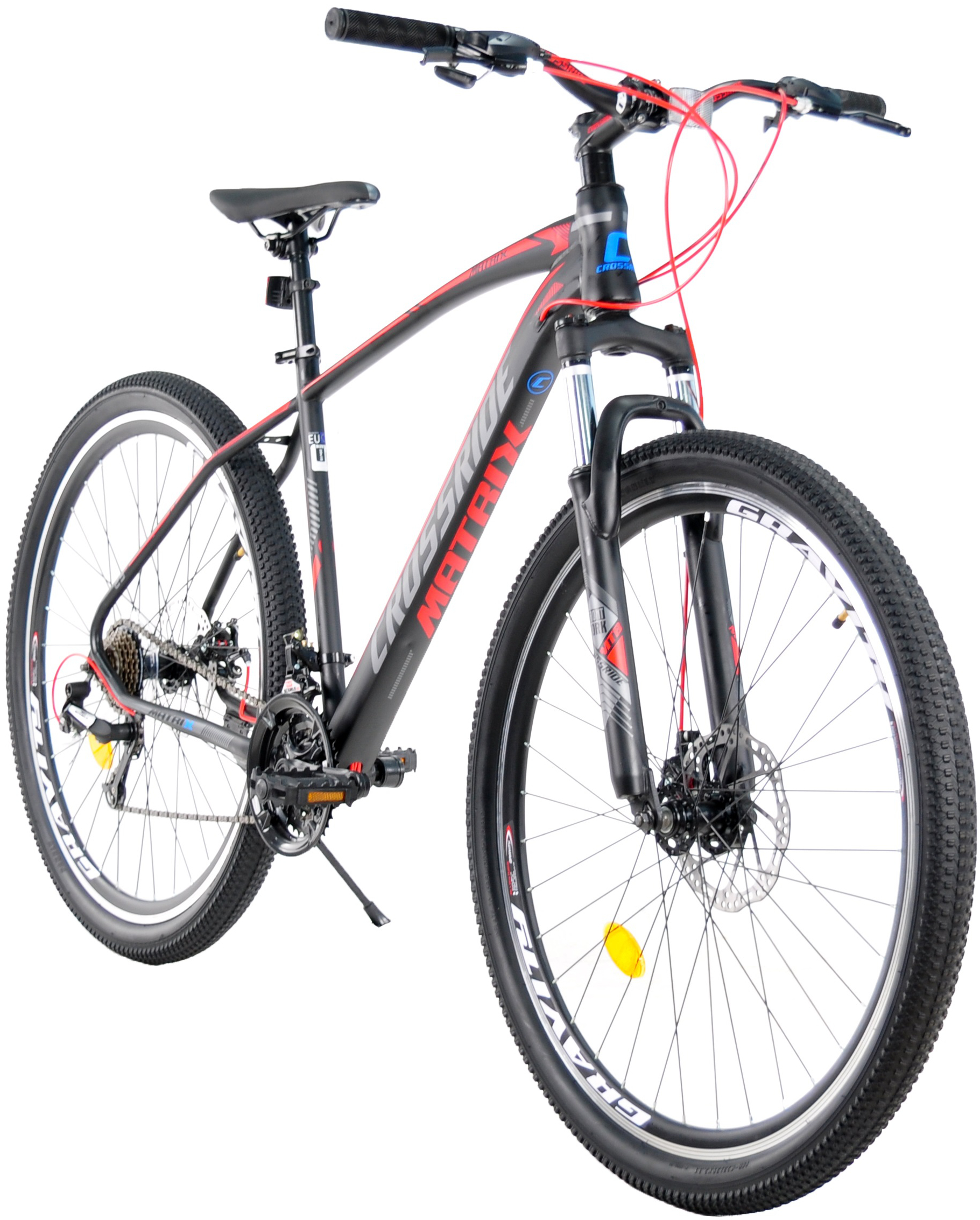 Велосипед Crossride 29 МТВ ST Matrix 19" черно-красный (02753-19-К) фото 