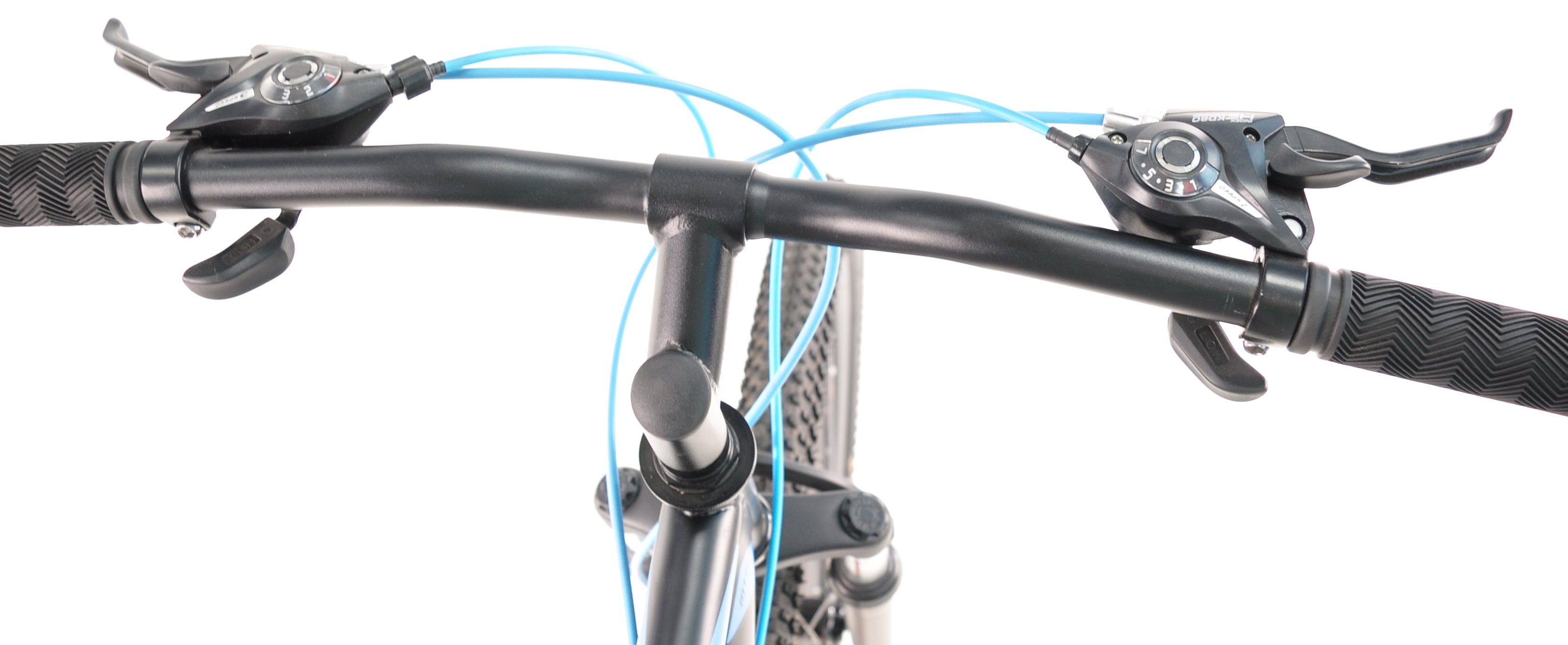 Велосипед Crossride Faith 26" 15" 2021 черно-голубой (0232-Б-15) фото 2