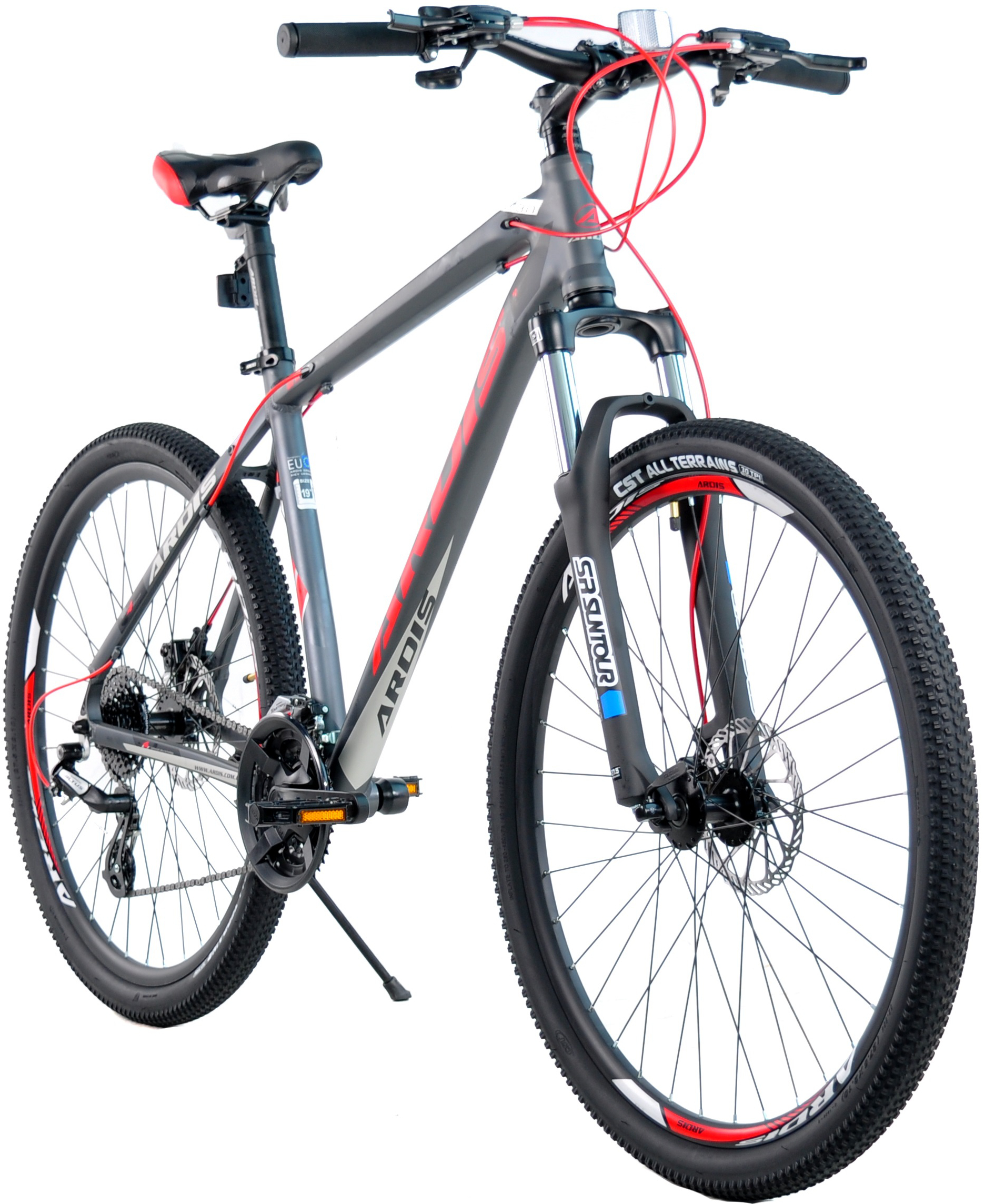 Велосипед Ardis Titan 27.5" 19" 2021 серый (01972/19) фото 2