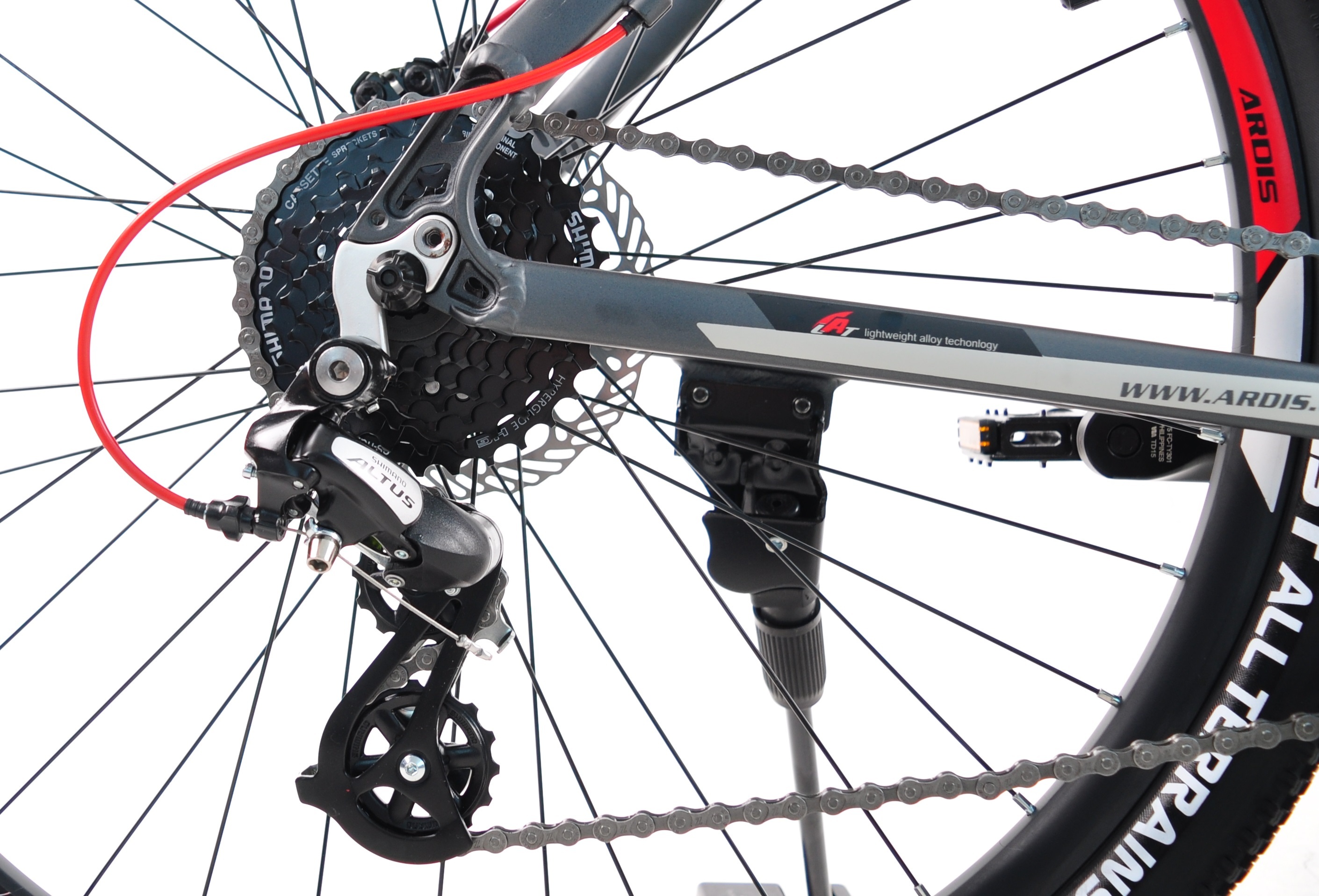 Велосипед Ardis Titan 27.5" 19" 2021 серый (01972/19) фото 8