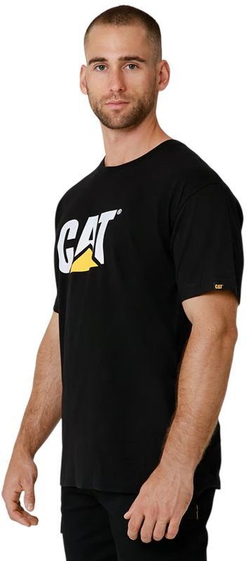 Футболка мужская Caterpillar (CAT) 1510305 016 S черная фото 4
