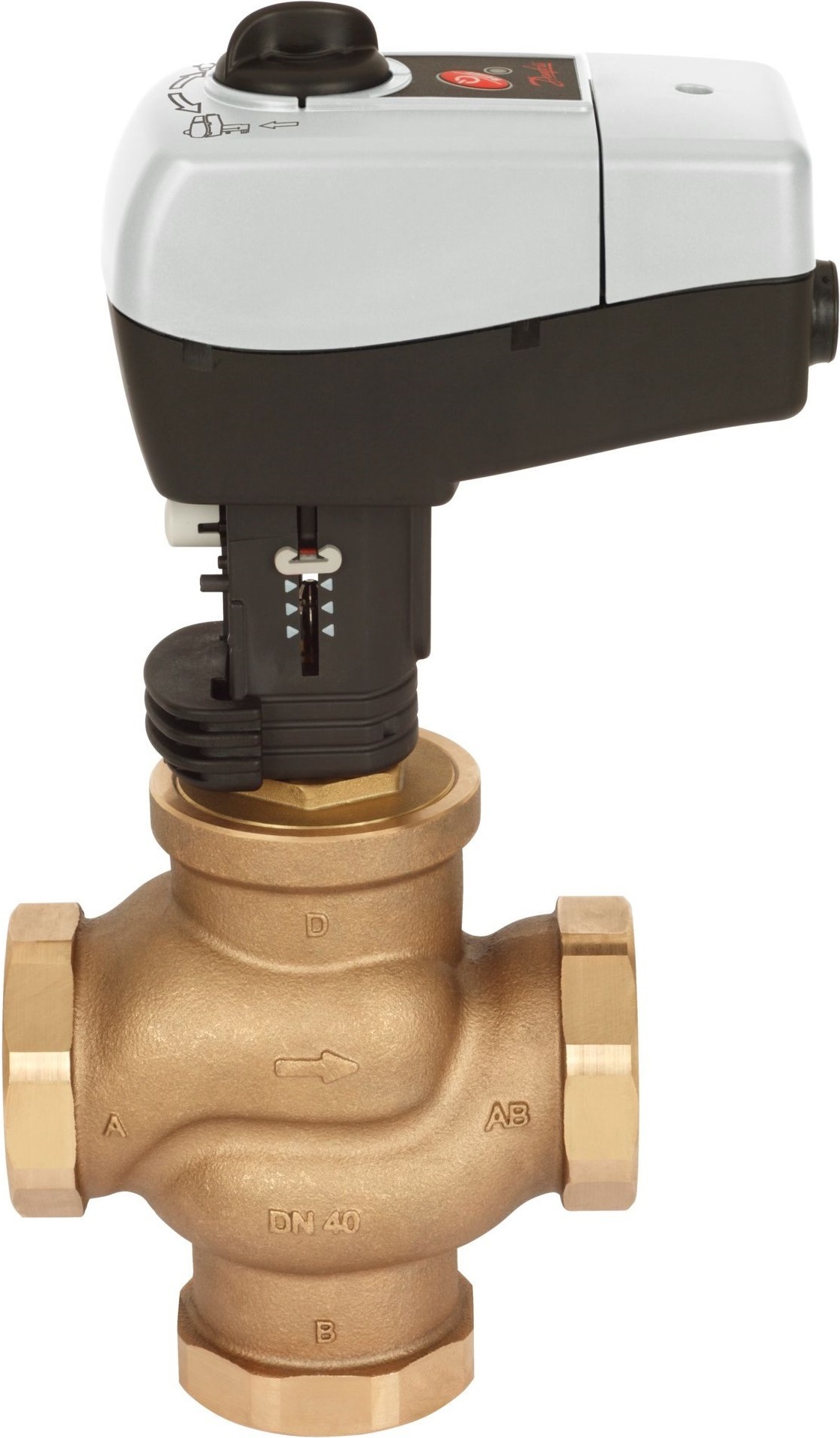 Триходовий регулюючий клапан Danfoss VRB 3 PN16 (065Z0219)фото4