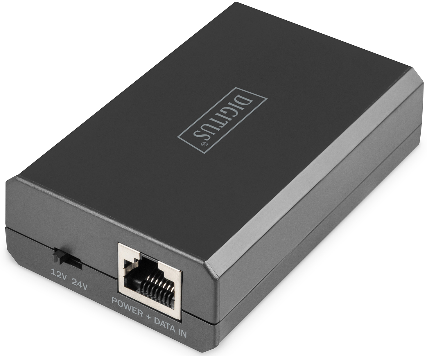 Розгалужувач DIGITUS Gigabit Ethernet PoE splitter, 51W (DN-95211)фото